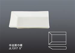 半邊面巾碟