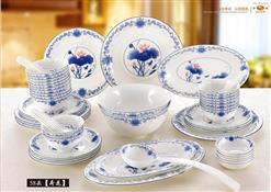 58頭中餐具-荷花