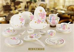 48頭中餐具-櫻花飛舞