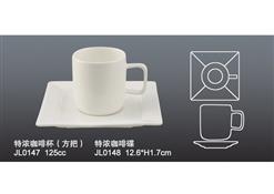 JL0147JL0148特  濃  咖  啡  杯 (方把)特  濃  咖  啡  碟