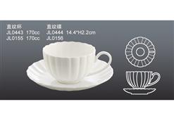 JL0443JL0444直          紋         杯 直          紋         碟