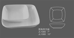 JL1089 1088圓角四方碗